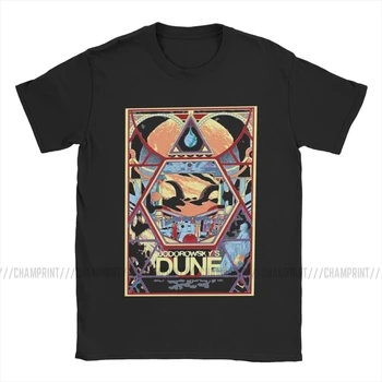 Jodorowsky ' s Dune Dokumentární Film Plakát T-Košile pro Muže Kreativní Tričko Round Neck Krátký Rukáv T Košile Plus Velikost Topy