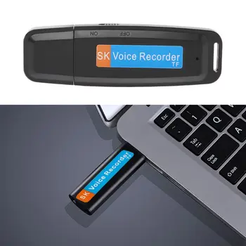 2021 Nové Mini Digitální Audio Hlasový Záznamník Pero, Diktafon 8GB USB Flash Disk, U-Disk