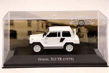 IXO Altaya 1:43 Měřítko Gurgel X 12 TR 1979 Auto Diecast Modely Limited Edition Kolekce Bílá