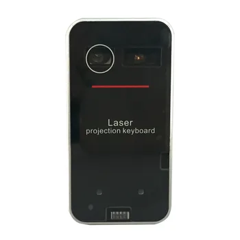 Bluetooth Laserová Virtuální klávesnice Bezdrátová Projekce Přenosná klávesnice pro Iphone Android Chytrý Telefon, Ipad, Tablet PC, Notebook