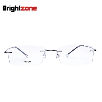 2020 Překročit Světlo Čistý Titan Rám Non-Šroub Krátkozrakost Předpis EyewearSpectacle Brýle Mužské Ženy Optické Rám Oculos