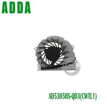 Velkoobchodní a Maloobchodní prodej Nových CPU Chladicí Ventilátor Pro Toshiba Satellite Pro T110 CWTL1 série laptop ADDA AD5305HX-QD3 DC 5V 0.50 3pin
