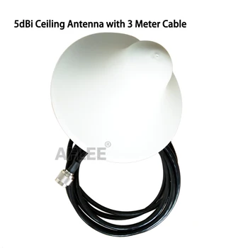 2G 3G 4G LTE Všesměrová Stropní Anténa vnitřní Anténa Pro Mobilní Telefon Signál GSM Booster, 3G, 4G Opakovač s 0.3 M/2M/3Meter Kabel