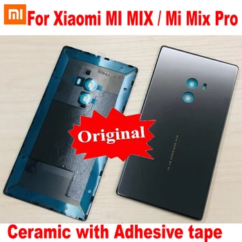 Originální Nový Nejlepší Keramické Baterie Bydlení Dveře Zadní Kryt Zadní Pouzdro Pro Xiaomi MI MIX / mimix pro Telefon Shell s Lepicí páskou