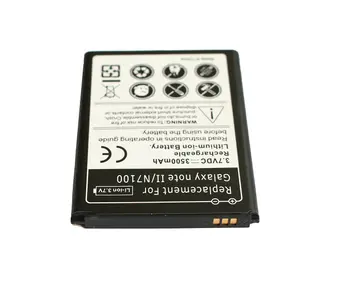 1 x 3500mAh Náhradní Li-ion Baterie Pro Samsung Galaxy Note 2 II N7100 N7105 I605 I607 R950 T-Mobile T889 Sprint L900 I317