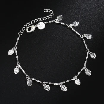 Nové 925 Stříbrné Srdce náramek Náramek Pánské & Dámské Šperky Dárek