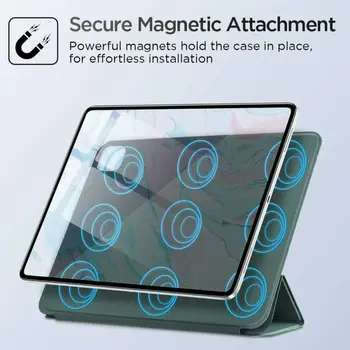 SHYOSUCCE Kůže Magnetické Flip Stand Kryt w/Spánku Probudit W/Držák Tužky, Pouzdro Pro Apple iPad Air 4 10.9