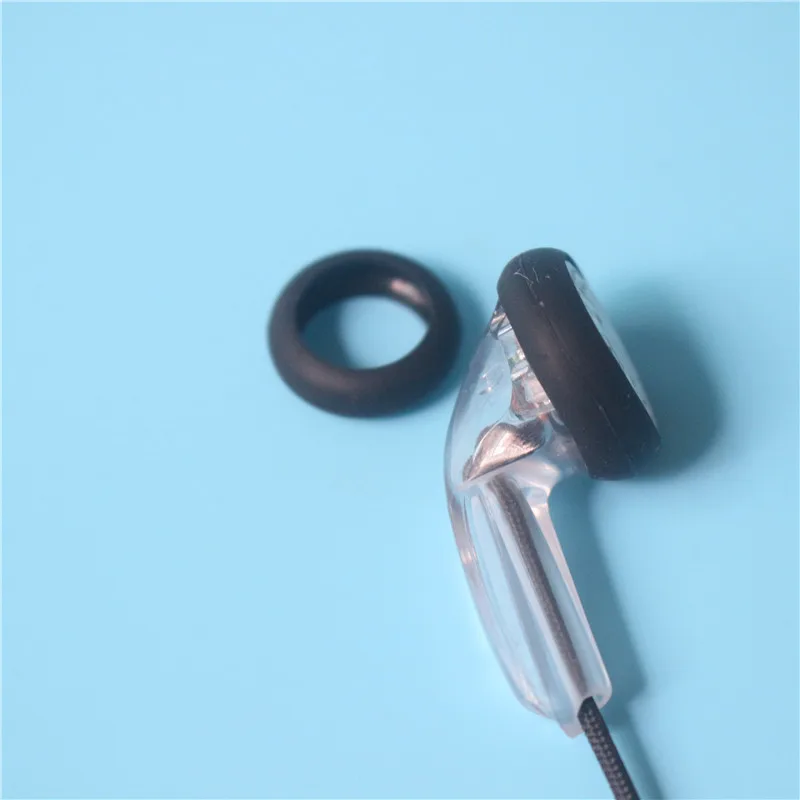 10 ks Sluchátka ušní polštářky Gumový kroužek headsetu velikost 14,8 mm 3