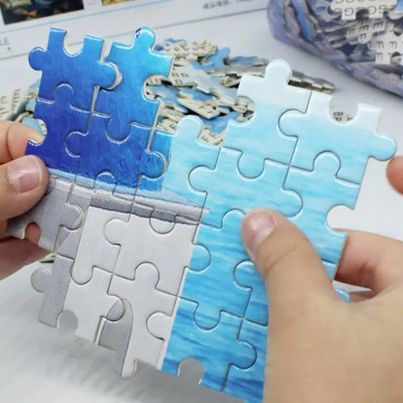 1000 Kusů pro Dospělé DIY Puzzle Cestovatel Prostoru Dítě Dospělý Vzdělávací Hračky Puzzle Vlastní Hračku N8S6 3