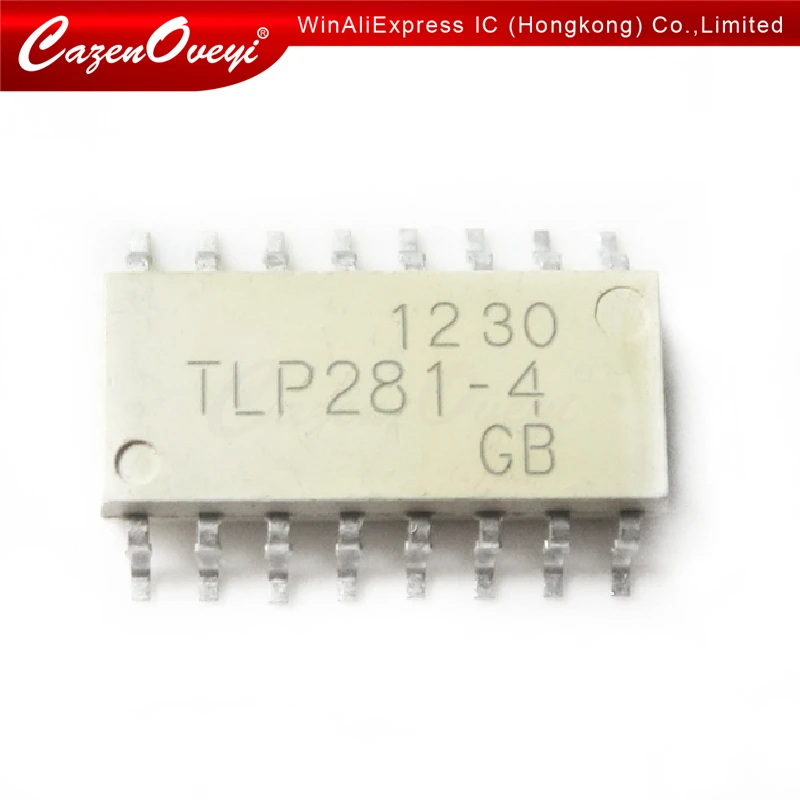 100ks/lot TLP281-4GB SOP16 TLP281-4 SOP TLP281 SOP-16 SMDnew a originální IC Skladem 0