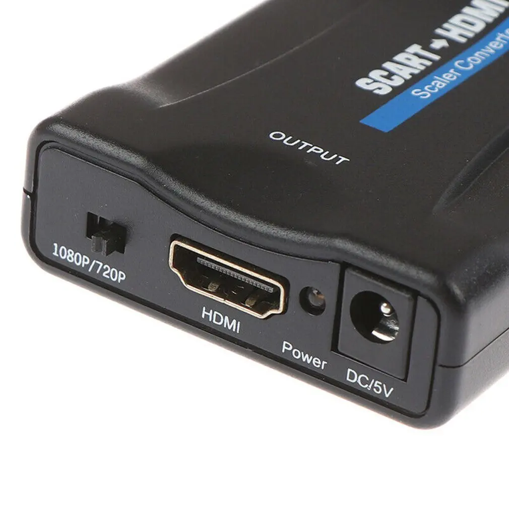 1080P SCART na HDMI Video Audio Převodník Signálu Adaptér, Nabíjecí Adaptér, Kabel pro Sky Box DVD STB Svazek 1 RCA HDMI1.4 1