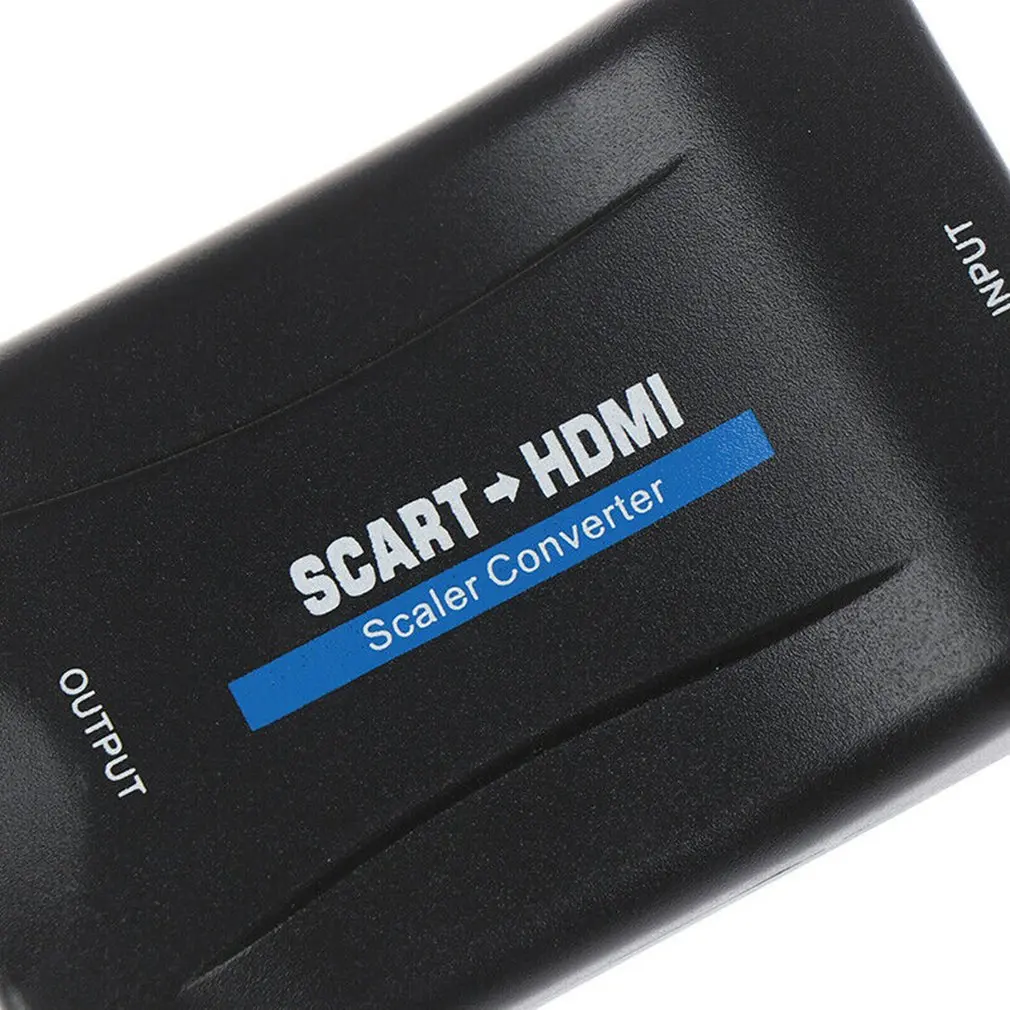 1080P SCART na HDMI Video Audio Převodník Signálu Adaptér, Nabíjecí Adaptér, Kabel pro Sky Box DVD STB Svazek 1 RCA HDMI1.4 2