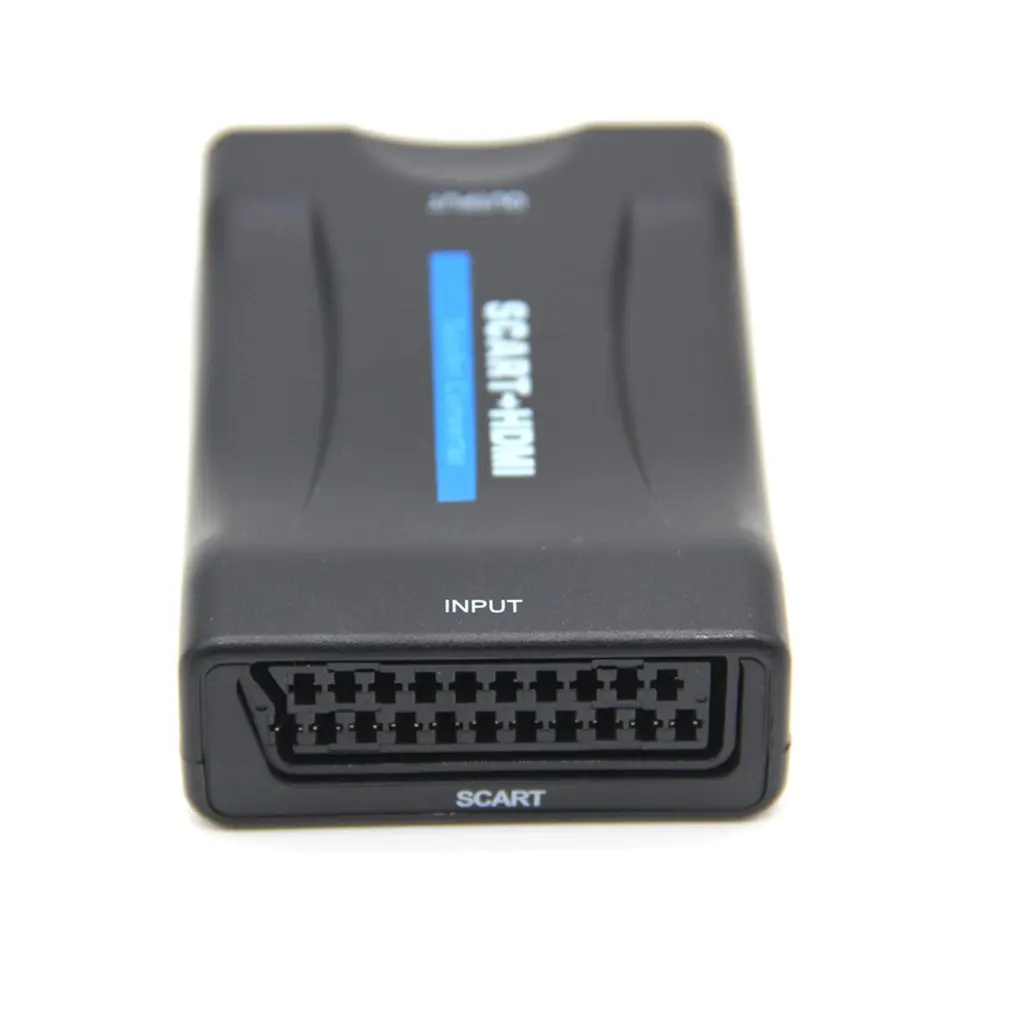 1080P SCART na HDMI Video Audio Převodník Signálu Adaptér, Nabíjecí Adaptér, Kabel pro Sky Box DVD STB Svazek 1 RCA HDMI1.4 3