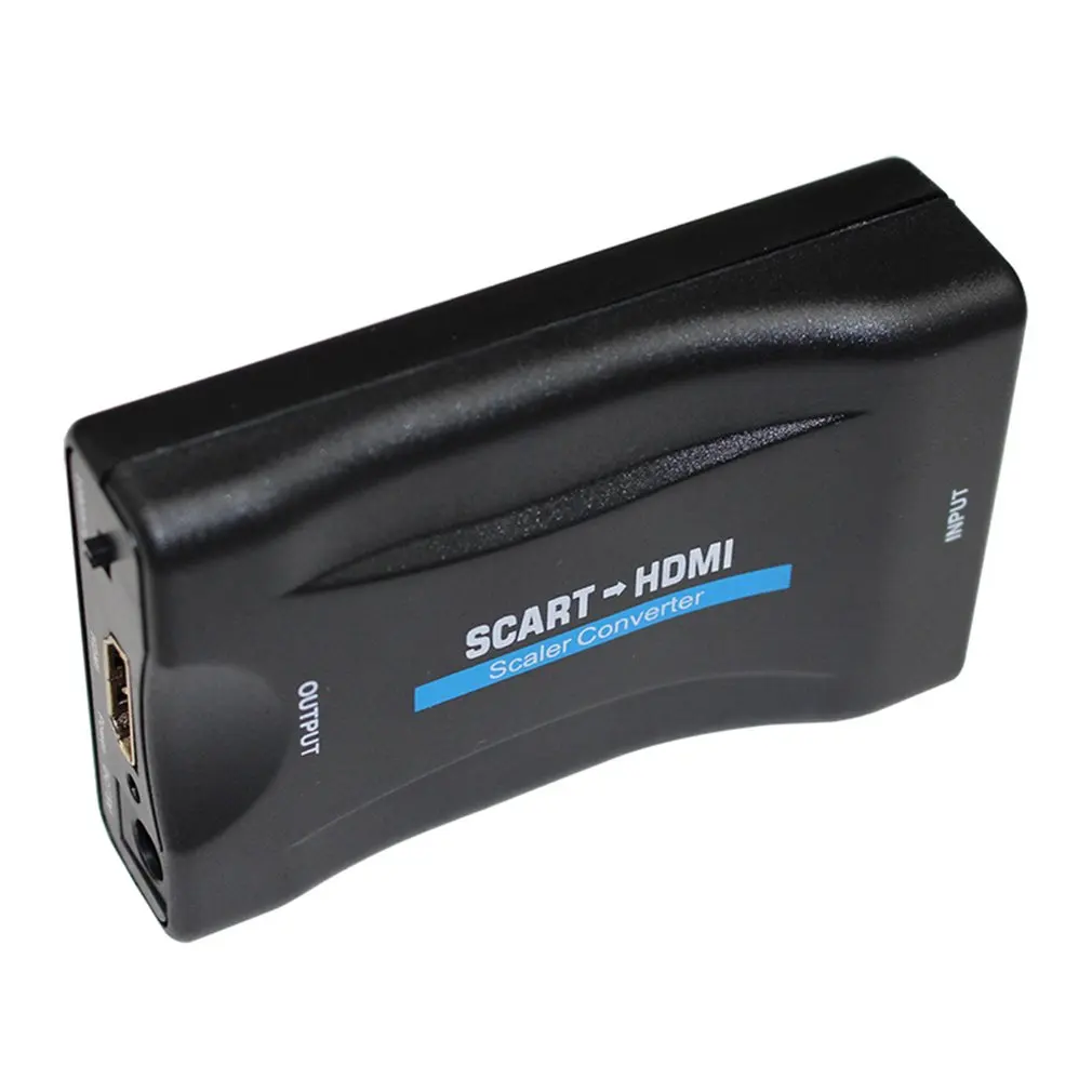 1080P SCART na HDMI Video Audio Převodník Signálu Adaptér, Nabíjecí Adaptér, Kabel pro Sky Box DVD STB Svazek 1 RCA HDMI1.4 5