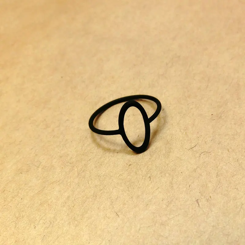 12 ks/lot nový příjezdu položky módní šperky kovové mědi geometrie prsten 0