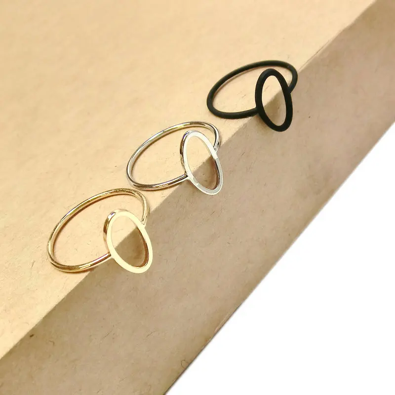 12 ks/lot nový příjezdu položky módní šperky kovové mědi geometrie prsten 5