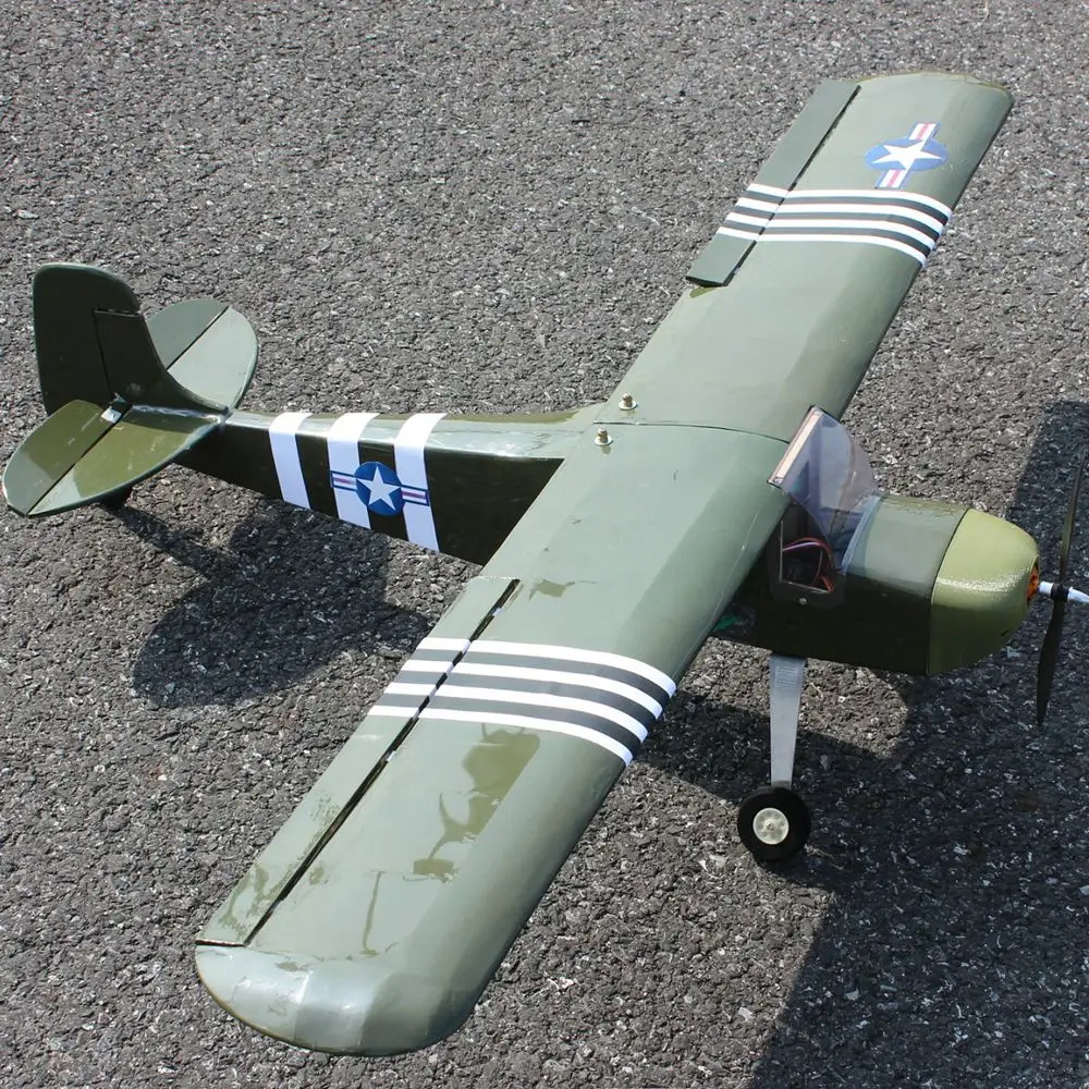 1200mm DIY RC Letadla Celobalsové Kit J3 Cub 4