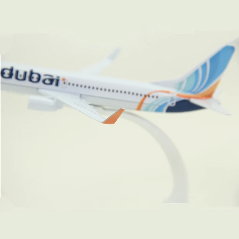 16cm 1:400 Měřítku Letadla Boeing 737 B737 Dubai Airlines, Flydubai Kovové Letadlo Model Letadla Model Sběratelskou Dekorace 3