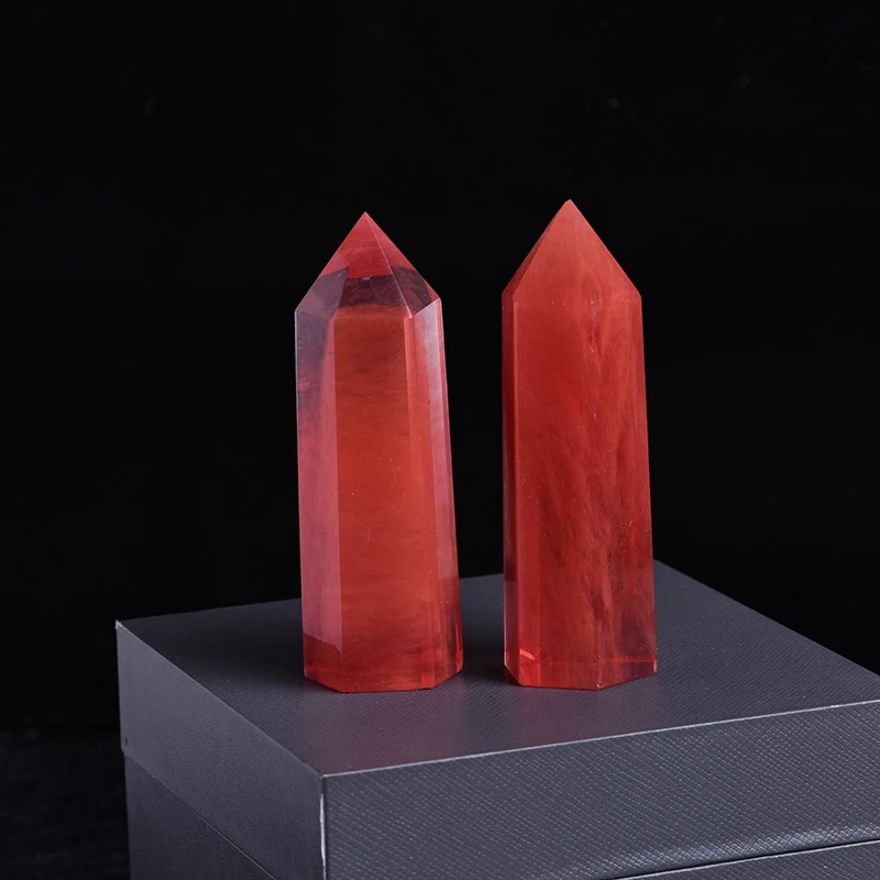1KS Opál Hexagonální Sloupce Crystal Point Opravy Crystal Léčení Kouzelná Hůlka, Kámen bytového Feng Shui Studie Dekorace Pokoje 4