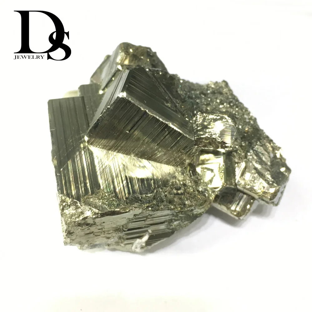 1ks velkoobchod Přírodní Golden pyrit Železo Krychlových Moje Exempláře Crystal Léčivou Energii v Pořádku Výuky Exemplář Dekor Materiálů 3
