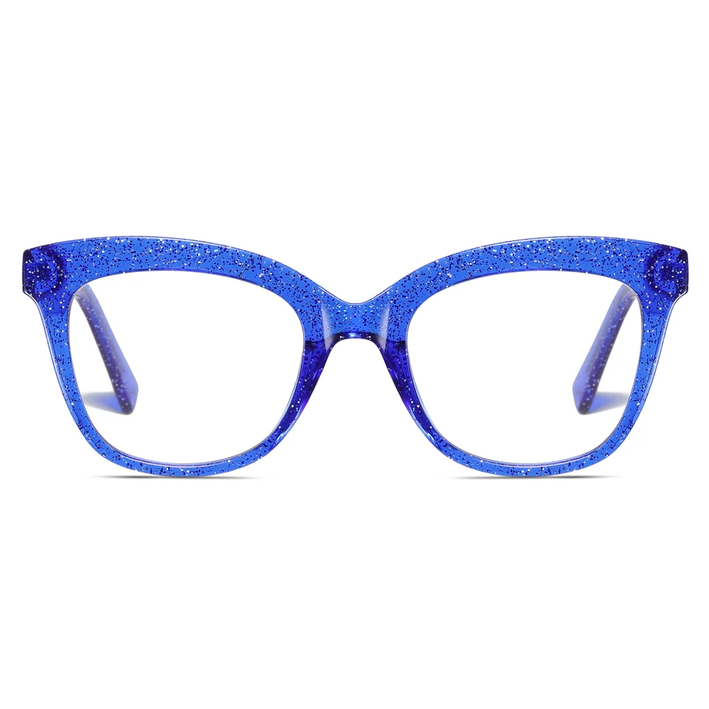 2020 Módní Počítačové Brýle Modré Světlo Blokování Brýle Anti Blue Ray TR90 Tlustý Rám Černé Retro Optika Brýle pro Ženy 3