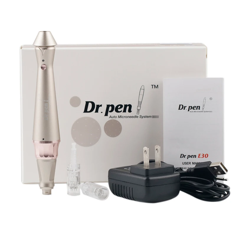 2020 Nejnovější Příjezdu Dermapen E30 Microneedling Pen Dobré Pro Péči o Pleť Proti stárnutí terapie 5 Úrovní Nastavení Dobíjecí 3