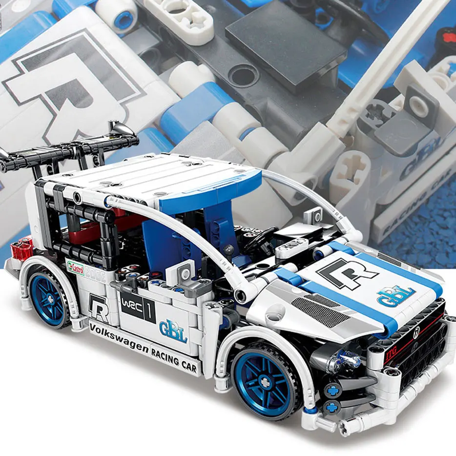 2020 Nové Stavební Bloky 42111 Model Rychlosti Auto Šampion Technic Creative City Car Vozidla Vytáhnout Zpět Vzdělávací Děti, hračky, dárky 1