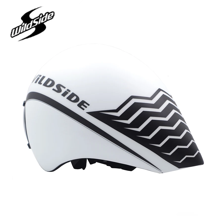 2020 nové wildside na koni cyklistické helmy silniční cyklistické helmy závodní magnetické přilba bike triatlon zkušební brýle TT přilba na kolo 3