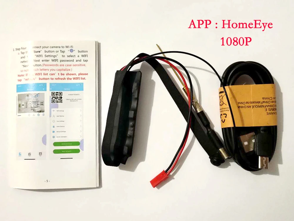 2020 Prodej NOVÝCH HomeEye S06 WIFI Modul 90 ° Kompletní Sada CCTV Příslušenství Bez Baterie 0