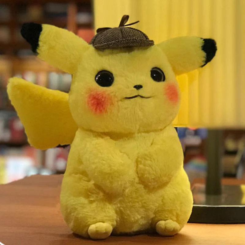 2020 TAKARA TOMY Pokemon Detektiv Pikachu Plyšové Hračky Plyšové Hračky Pokémon Pikachu Anime Panenky, Vánoční Dárky k Narozeninám pro Děti 1