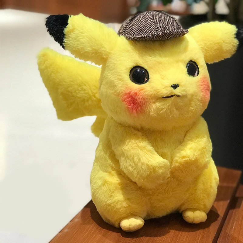 2020 TAKARA TOMY Pokemon Detektiv Pikachu Plyšové Hračky Plyšové Hračky Pokémon Pikachu Anime Panenky, Vánoční Dárky k Narozeninám pro Děti 4