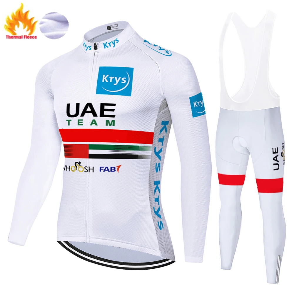 2021 de france tým SAE šampion cyklistika kit Zimní Tepelné Rouno cyklistické oblečení muži 20D gel bicicleta ropa hombre 5