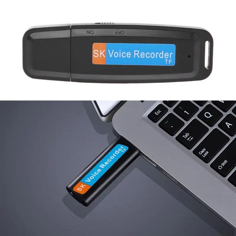 2021 Nové Mini Digitální Audio Hlasový Záznamník Pero, Diktafon 8GB USB Flash Disk, U-Disk 0