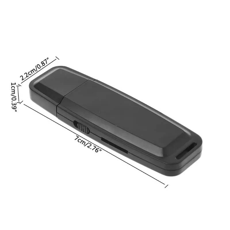 2021 Nové Mini Digitální Audio Hlasový Záznamník Pero, Diktafon 8GB USB Flash Disk, U-Disk 4