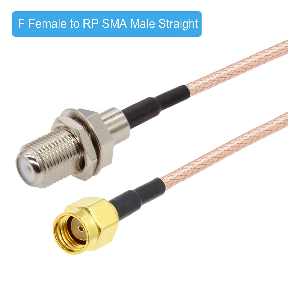 2ks/lot SMA zástrčka-F Female Konektor Pigtail RG316 Kabel WIFI Antény Routeru Prodlužovací Kabel SMA F Kabel RF Koaxiální Propojovací 0