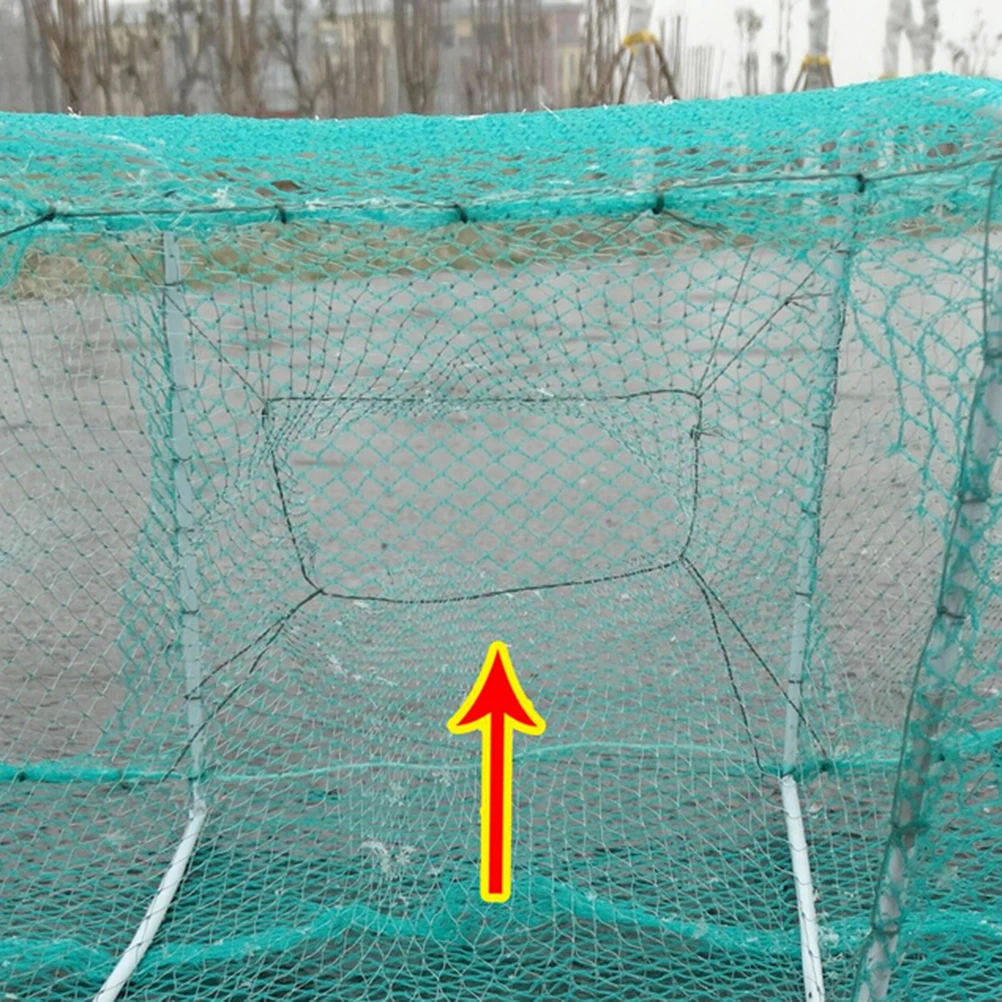 3.3 M Krevety Lákat Sítě Nylonové Rybářské Sítě Skládací Přenosný Krab Raky Humra Catcher Živé Ryby Past Net 4