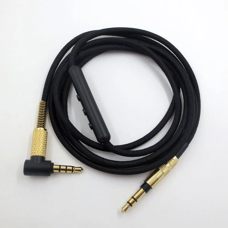 3.5 MM Sluchátkový Adaptér s Mikrofonem, Ovládání Hlasitosti Audio Kabel pro Sony mdr-10r MDR-1A XB950 Z1000 MSR7 Sluchátka Kabel 0