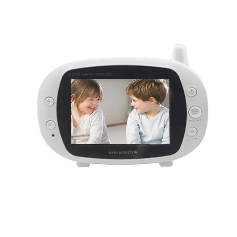 3,5 Palcový Bezdrátové Video Baby Monitor Noční Vidění Baby Sleep Sledování Digitální Elektronická Chůva Kojence Walkie Talkie Barva 0