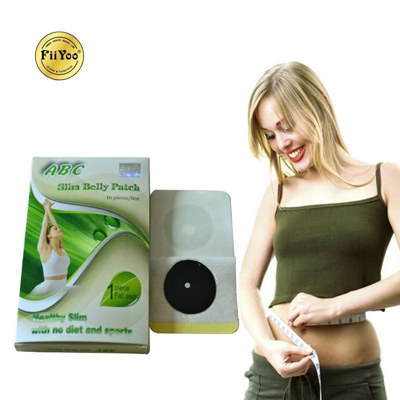 (30 záplaty) Magnetické Hubnutí břicho patch dieta Pupku Štítku Slim Patch Hubnutí, rychlé chuť k jídlu ovládání 2