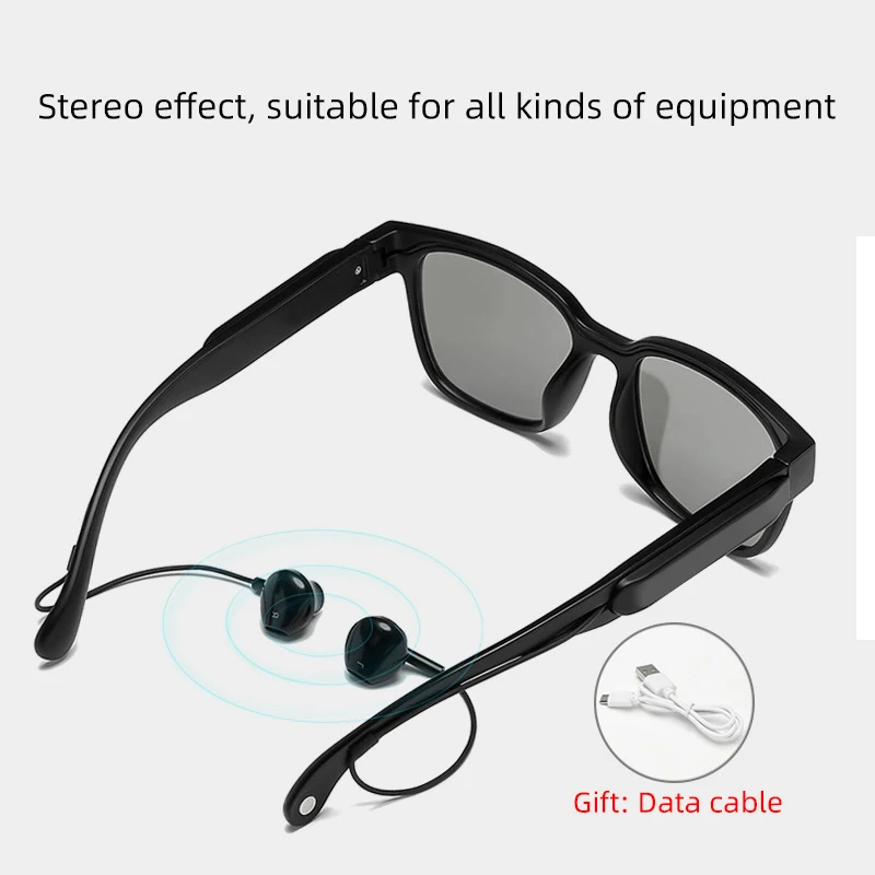3IN1 bluetooth 5.0 Polarizační Chytré Brýle Sportovní Sluchátka sluneční Brýle IPX7 Headset Sluchátka Reproduktory s mikrofonem Řidičské Sluneční Skla 1
