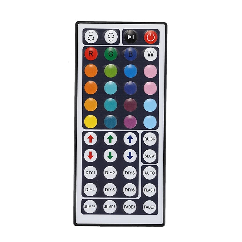 44 klíče Bezdrátové IR Dálkové ovládání s přijímačem pro 5050 3528 RGB SMD LED strip světlo 3