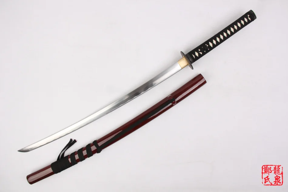 47 Ronin Klanu Asano Ručně Kovaný Samurajský Meč Skutečný Katana Film Replika Full Tang Ostrost Připravené Nabídky 4