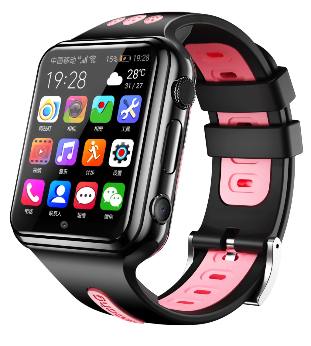 4G, GPS, umístění Wifi Student/Děti SmartWatch Telefon H1/W5 systém android clock app nainstalovat Bluetooth Inteligentní hodinky 4G SIM Karty 5