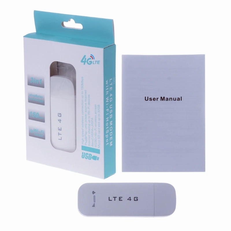 4G LTE USB Modem, Adaptér Bezdrátové Síťové Karty USB Univerzální Bezdrátový Modem 4g WiFi router 1