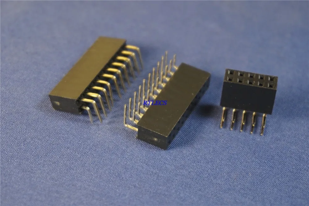 50 ks PCB Female Header Pin 2,54 mm 0.100