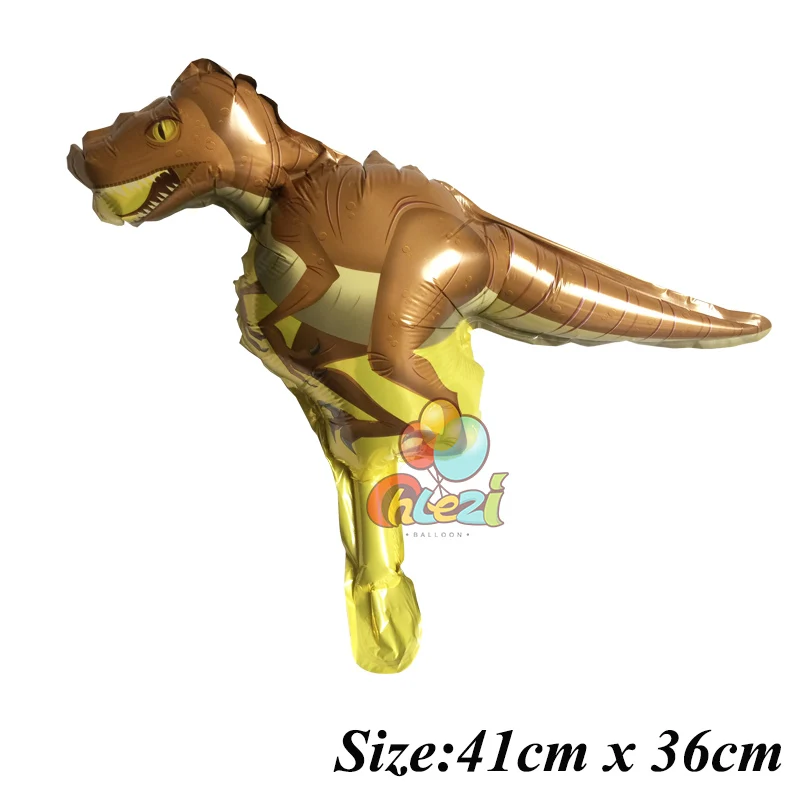 50ks/mnoho Mini Tyrannosaurus, Triceratops, T-Rex Charizard Fóliový balónek Dinosaurus svět, Narozeniny, party dekorace Děti, hračky 1