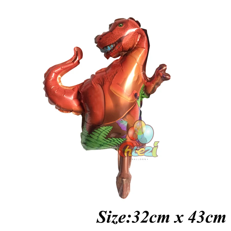 50ks/mnoho Mini Tyrannosaurus, Triceratops, T-Rex Charizard Fóliový balónek Dinosaurus svět, Narozeniny, party dekorace Děti, hračky 3