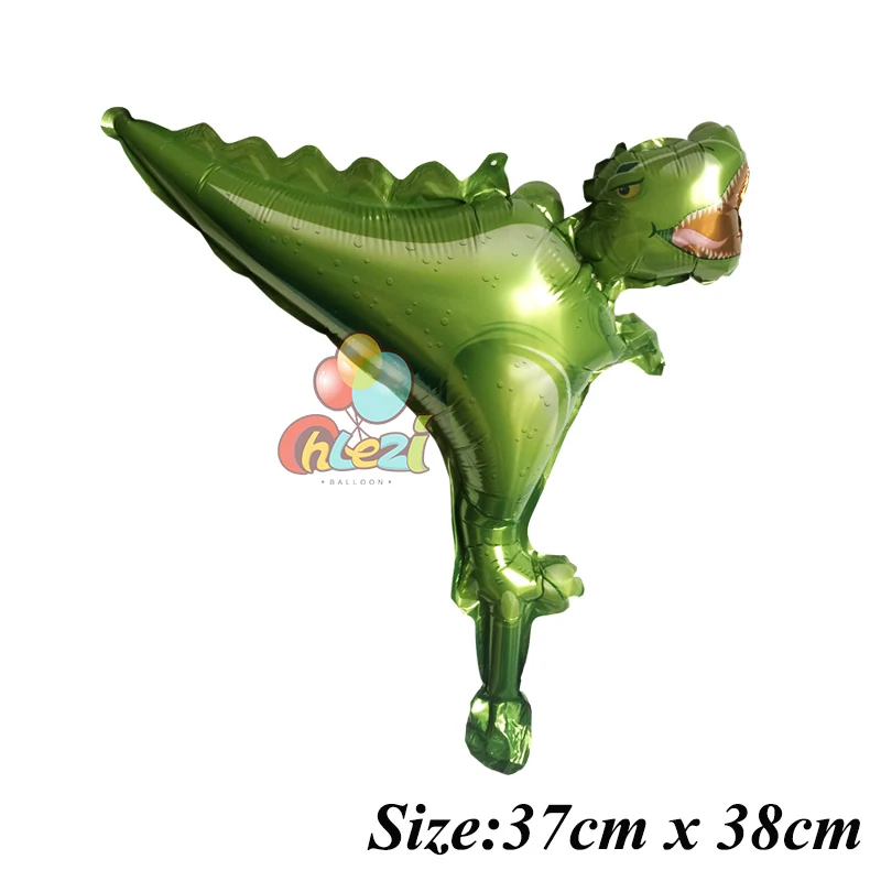 50ks/mnoho Mini Tyrannosaurus, Triceratops, T-Rex Charizard Fóliový balónek Dinosaurus svět, Narozeniny, party dekorace Děti, hračky 4