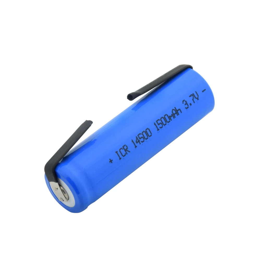 6/8/10 Ks High Power 14500 Lithiová Baterie Buňka S DIY Pájení Niklu Karty Pro Nouzové osvětlení Dálkové Ovládání Mini Ventilátor 2