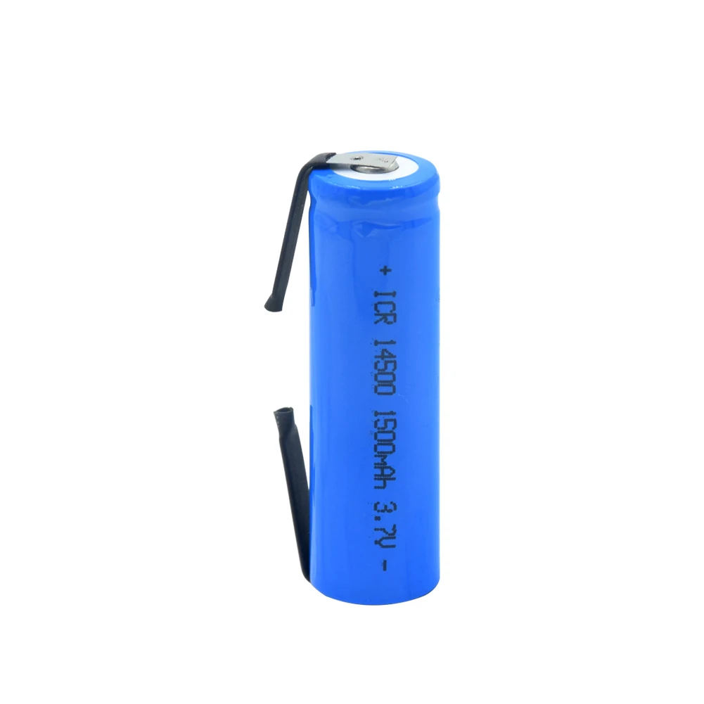 6/8/10 Ks High Power 14500 Lithiová Baterie Buňka S DIY Pájení Niklu Karty Pro Nouzové osvětlení Dálkové Ovládání Mini Ventilátor 5